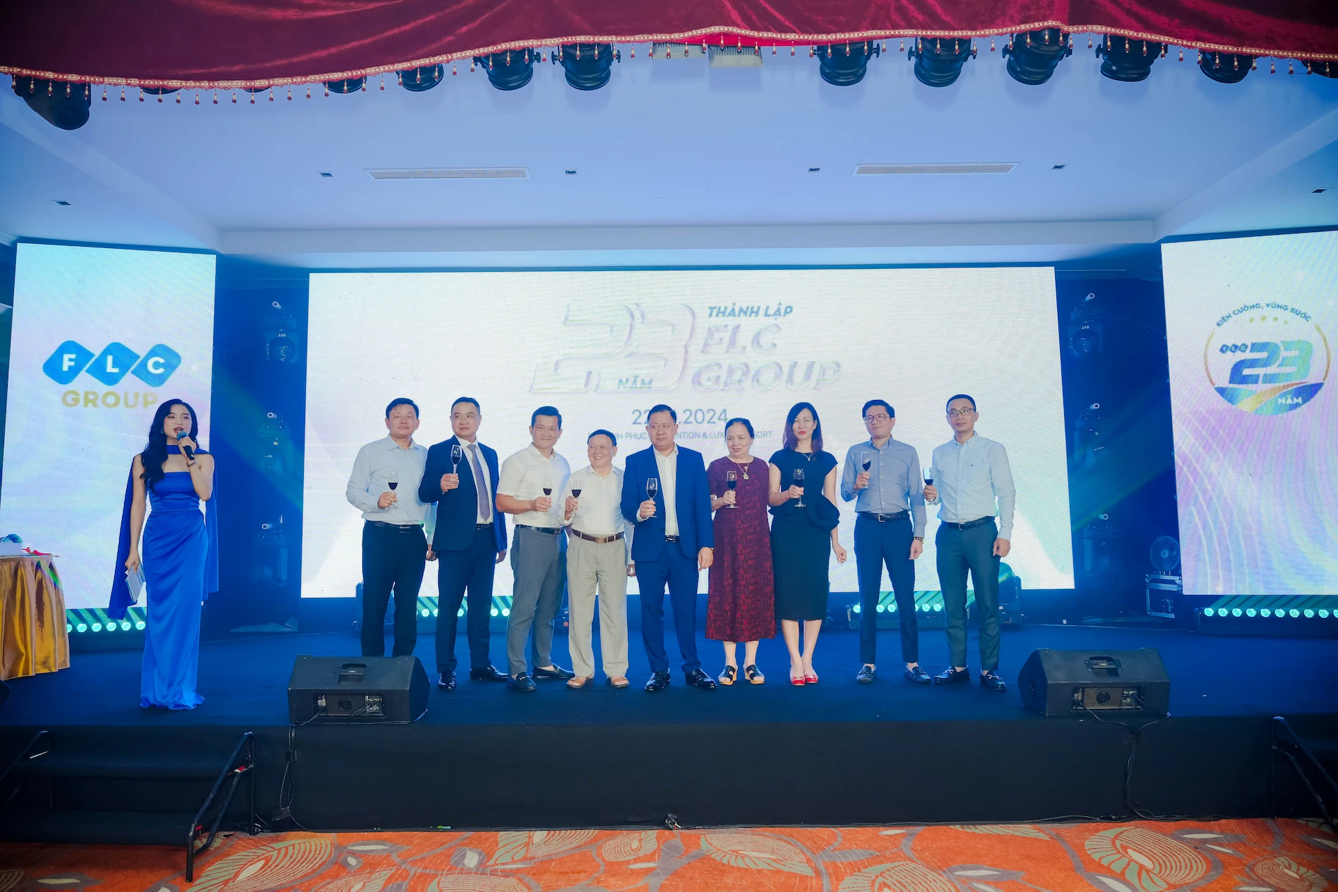 FLC 23rd Anniversary leadership toast
