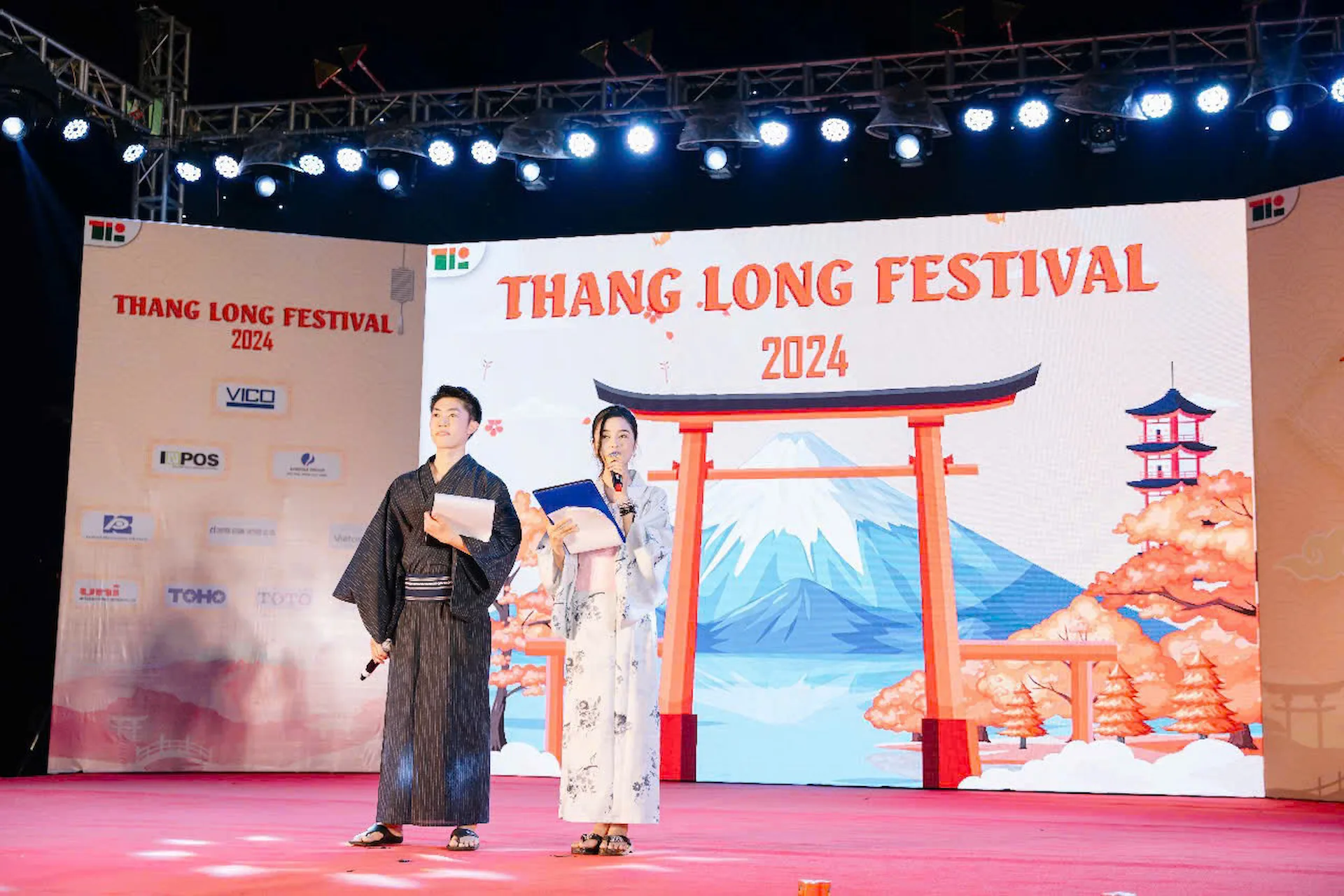Thang Long Festival stage