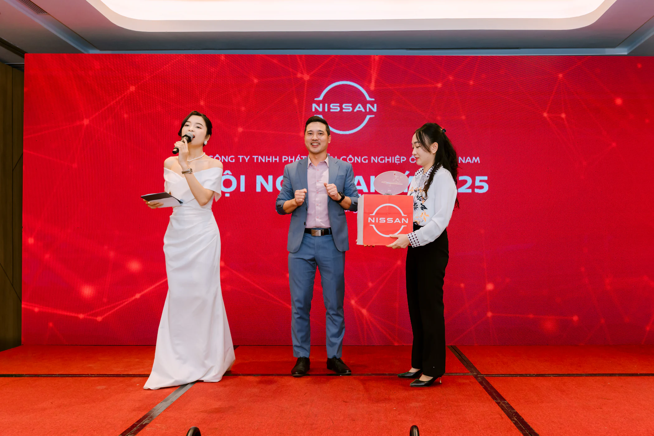 Nissan recognition ceremony