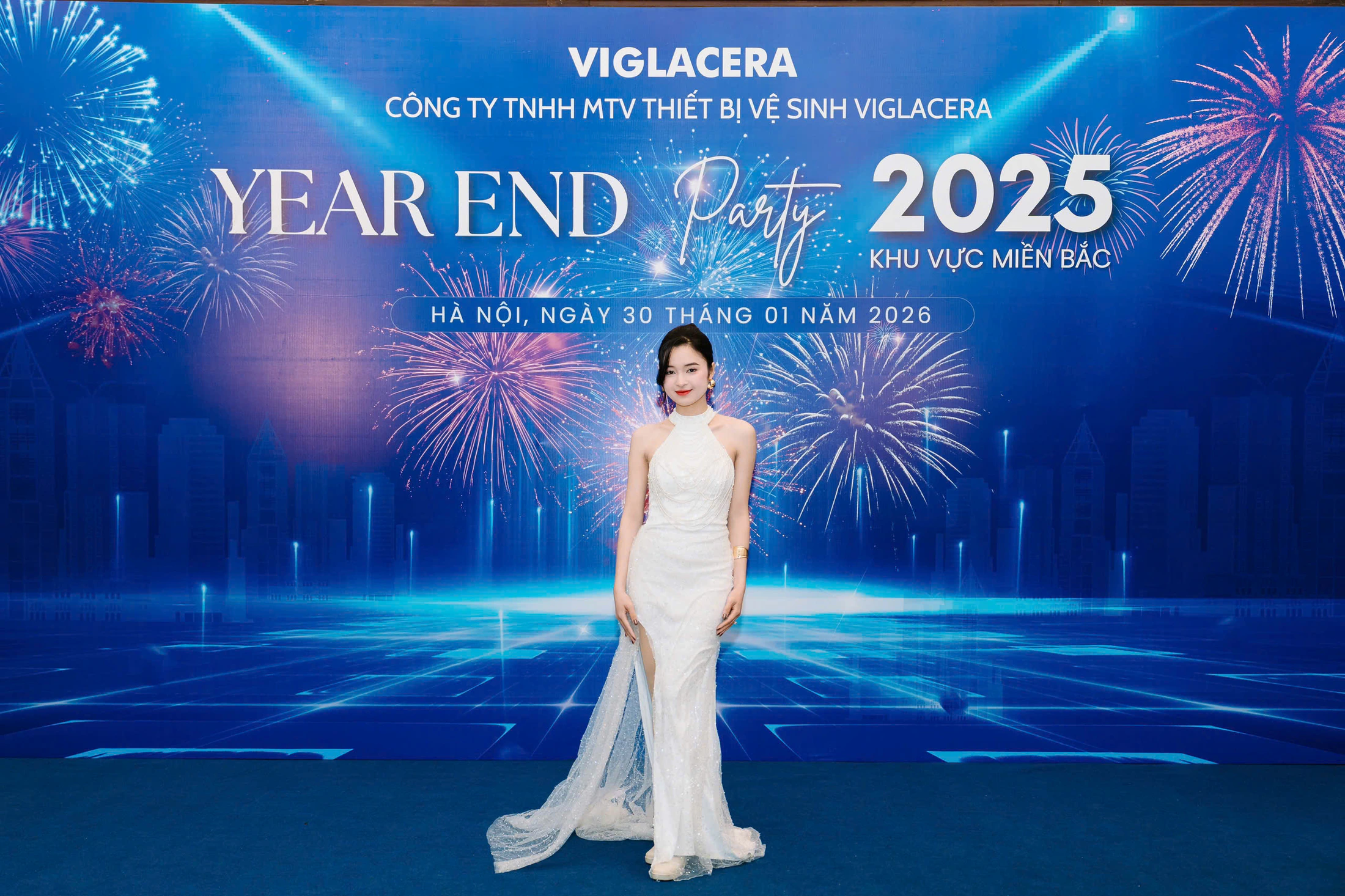 Viglacera Year End Party backdrop